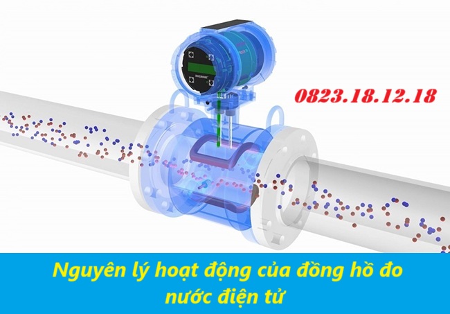Nguyên lý hoạt động của đồng hồ đo nước điện tử 