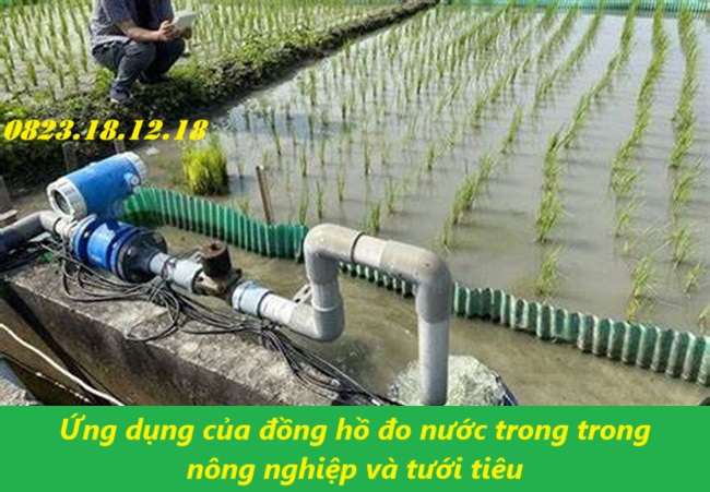Ứng dụng của đồng hồ đo nước trong trong nông nghiệp và tưới tiêu