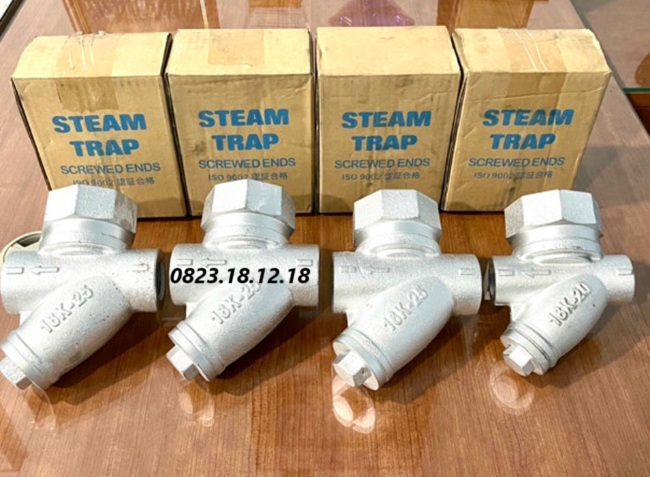 Bẫy hơi inox đồng tiền 