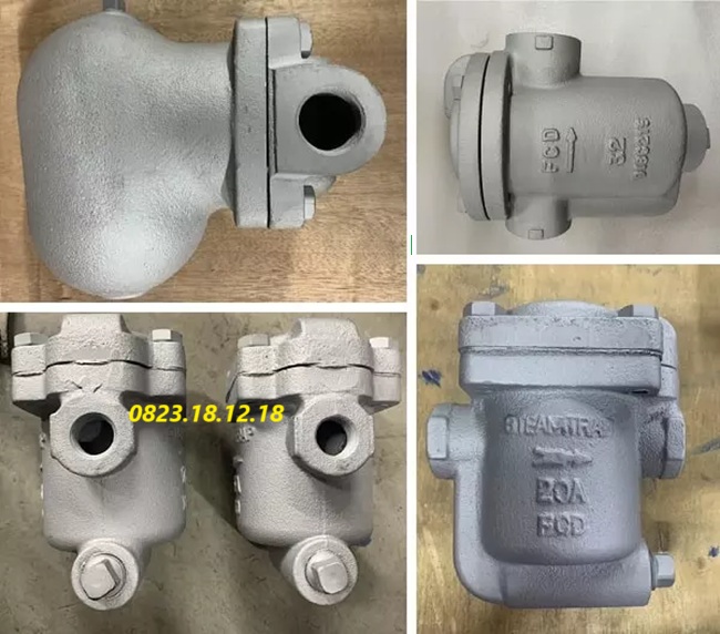 Bẫy hơi inox nối ren