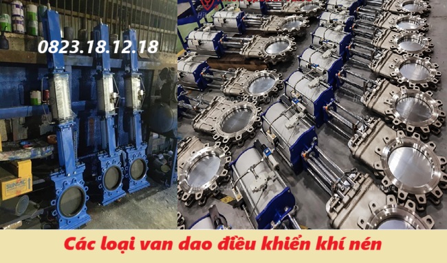 Các loại van dao điều khiển khí nén 49 Các loại van dao điều khiển khí nén
