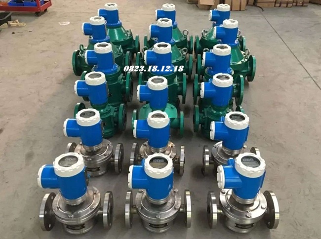Đồng hồ đo lưu lượng dầu dạng điện tử 4-20mA