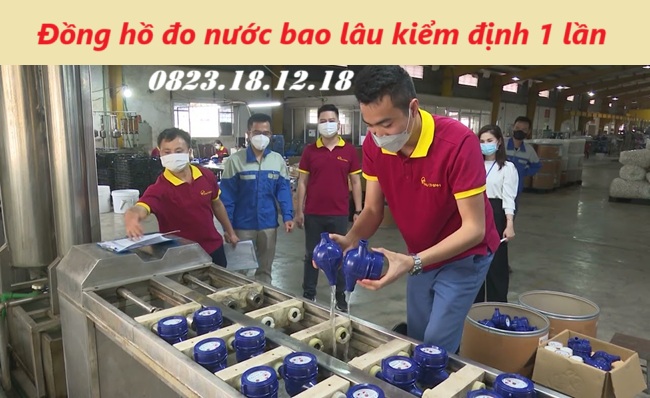 Đồng hồ đo nước bao lâu kiểm định 1 lần