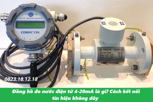 Đồng hồ đo nước điện tử 4-20mA là gì? 1 Dong ho do nuoc dien tu 4 20mA la gi
