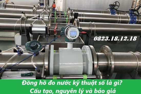 Đồng hồ đo nước kỹ thuật số là gì? 53 Đồng hồ đo nước kỹ thuật số là gì? Cấu tạo, nguyên lý và báo giá