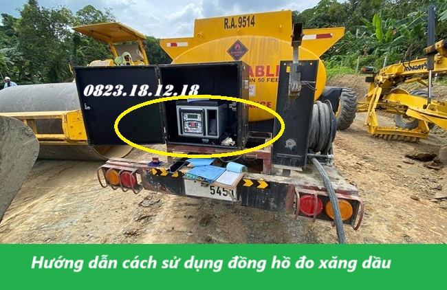 Hướng dẫn cách sử dụng đồng hồ đo lưu lượng xăng dầu