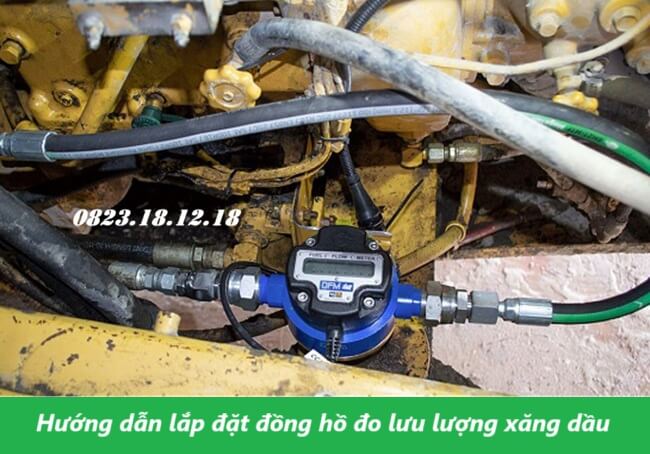 Hướng dẫn lắp đặt đồng hồ đo lưu lượng xăng dầu