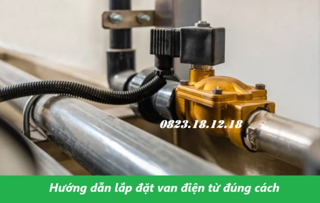 Hướng dẫn lắp đặt van điện từ đúng cách