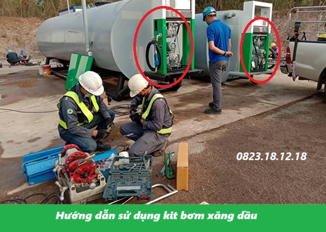 Hướng dẫn sử dụng kit bơm xăng dầu