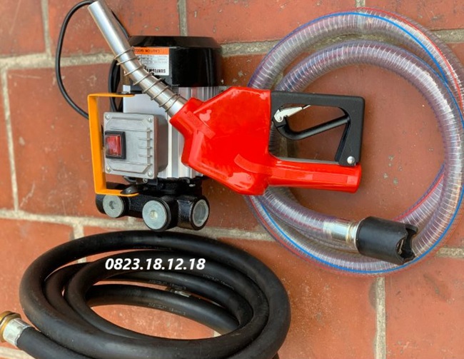 Kit bơm xăng dầu 220V di động