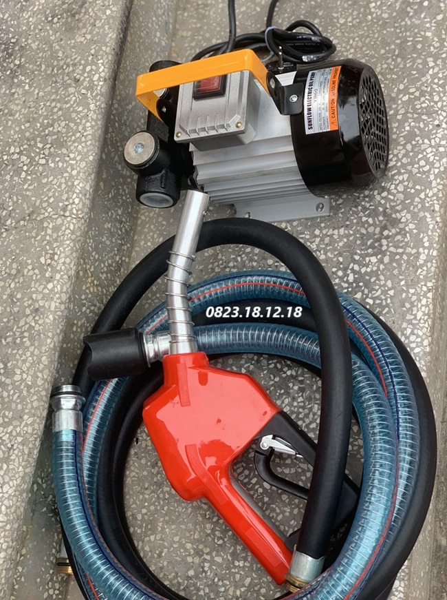 Kit bơm xăng dầu di động dùng cho ô tô