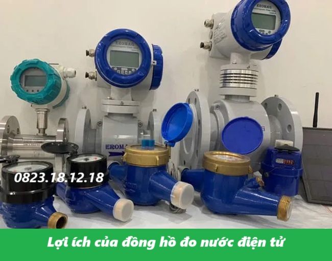 Lợi ích của đồng hồ đo nước điện tử