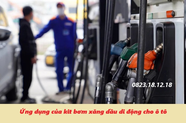 Ứng dụng của kit bơm xăng dầu di động cho ô tô