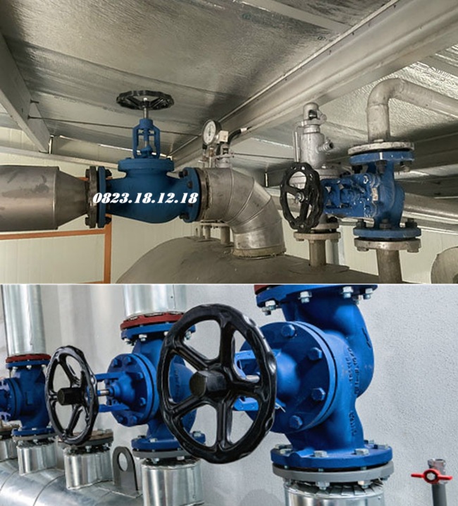 Ứng dụng của van cầu gang Joeun