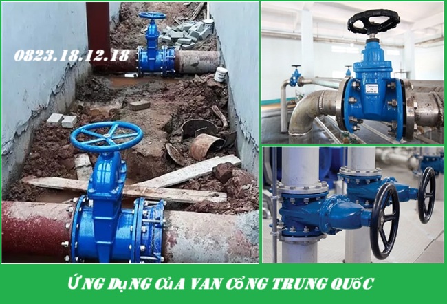 Van cổng Trung Quốc 14 Ứng dụng của van cổng Trung Quốc