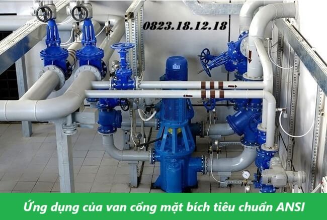 Van cổng mặt bích tiêu chuẩn ANSI 11 Ứng dụng của van cổng mặt bích tiêu chuẩn ANSI