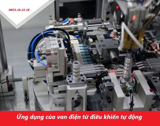 Ứng dụng của van điện từ điều khiển tự động