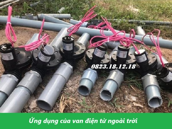 Ứng dụng của van điện từ ngoài trời