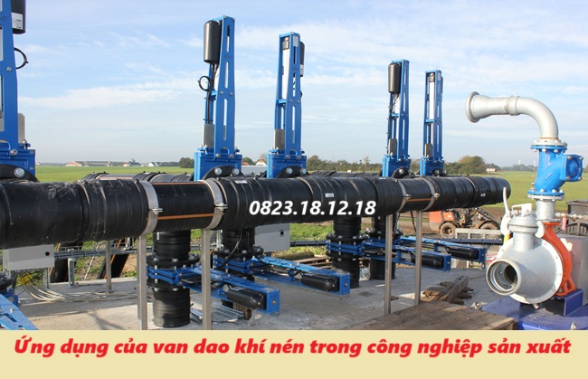 Ứng dụng van dao khí nén trong công nghiệp sản xuất 11 Ứng dụng của van dao khí nén trong công nghiệp sản xuất