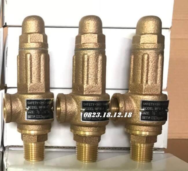 Van an toàn đồng 7 Van an toàn đồng không tay