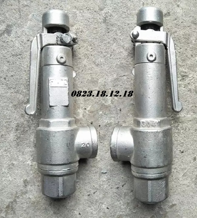 Van an toàn inox 8 Van an toàn inox nối ren