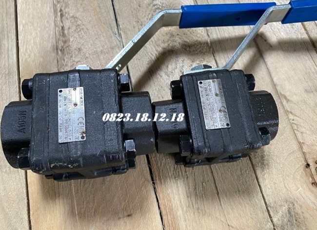 Van bi thép chịu áp cao 6 Van bi thép chịu áp cao nối ren