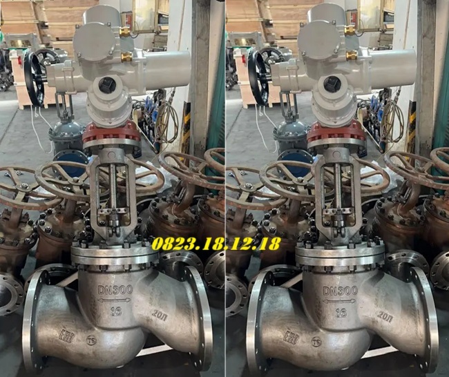 Van cầu điều khiển mô tơ điện