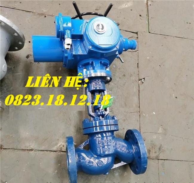 Van cầu thép điều khiển điện