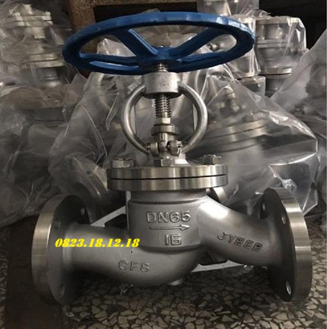 Van cầu hơi Piston inox
