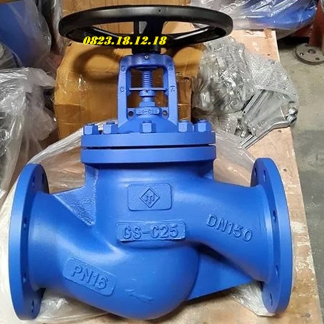 Van cầu hơi Piston lắp bích
