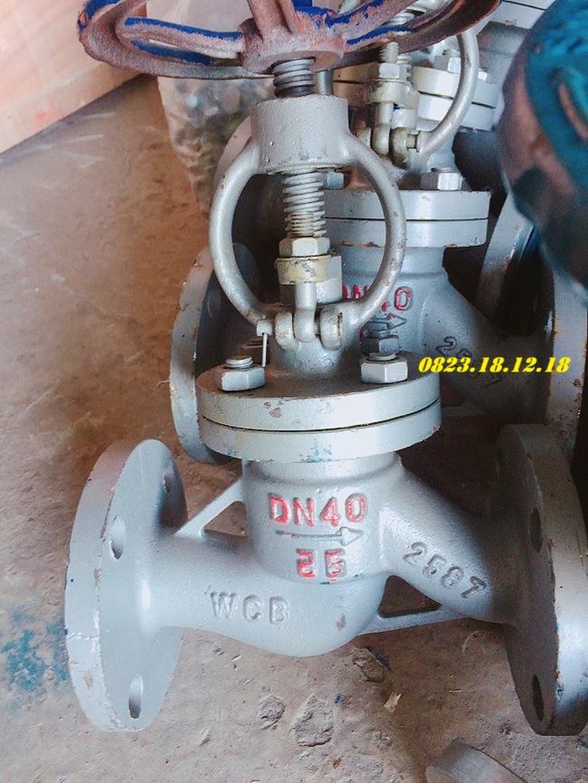 Van cầu thép 2 Van cầu thép WCB