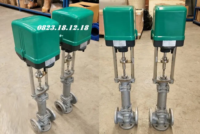 Van cầu thép 7 Van cầu thép điều khiển điện