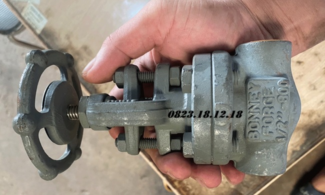 Van cầu thép rèn nối ren