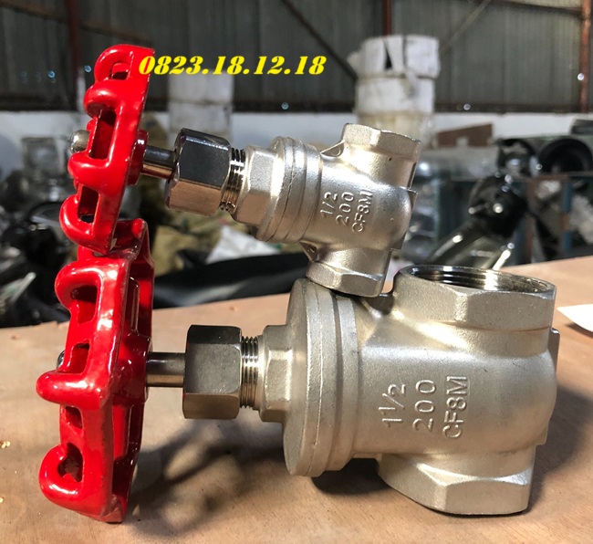 Van cổng nối ren 7 Van chặn nối ren