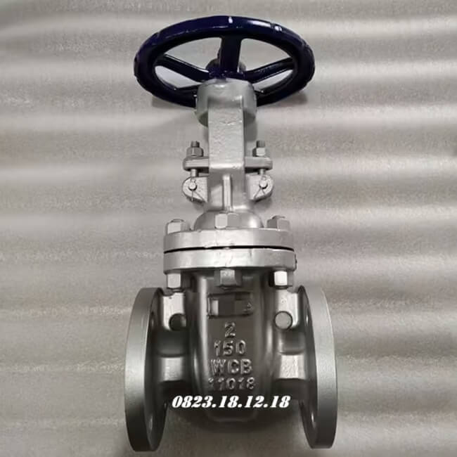 Van cổng mặt bích tiêu chuẩn ANSI 9 Van cổng thép mặt bích tiêu chuẩn ANSI Class 150