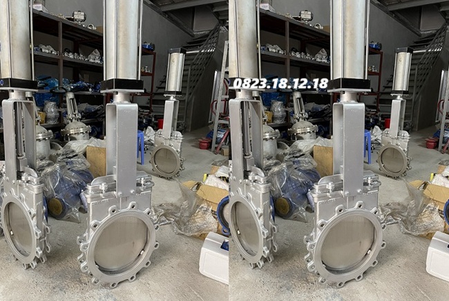 Van dao khí nén 2 chiều 6 Van dao điều khiển khí nén 2 chiều