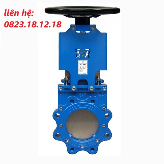 Van dao thân gang cánh inox 1 Van dao thân gang cánh inox