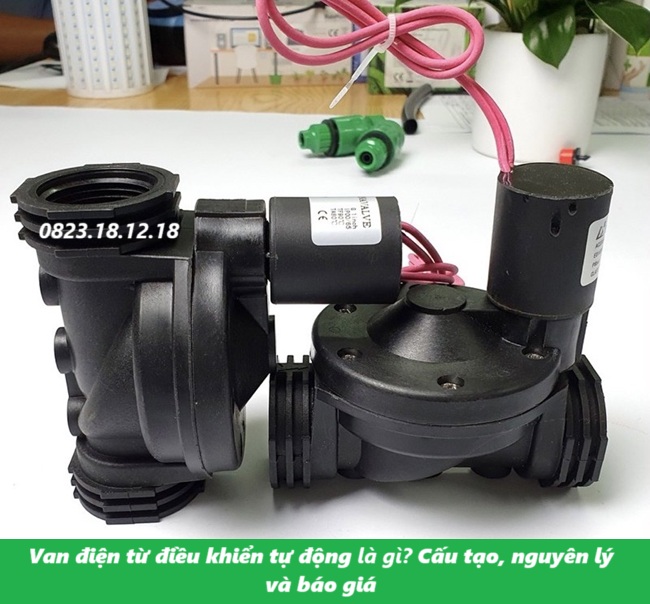 Van điện từ điều khiển tự động 19 Van điện từ điều khiển tự động là gì? Cấu tạo, nguyên lý và báo giá