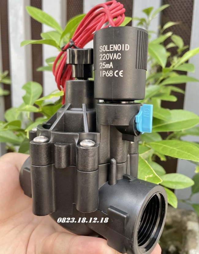 Van điện từ ngoài trời 220V