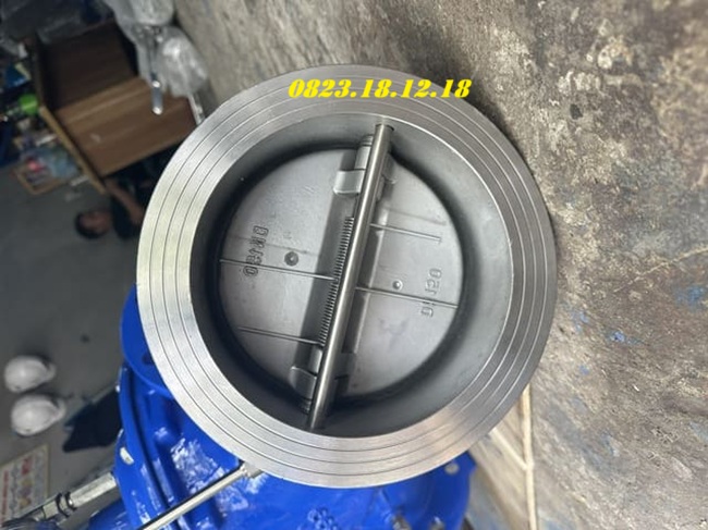 Van một chiều inox 11 Van một chiều cánh bướm inox