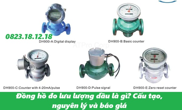 Đồng hồ đo lưu lượng dầu là gì? 39 Đồng hồ đo lưu lượng dầu là gì? Cấu tạo, nguyên lý và báo giá