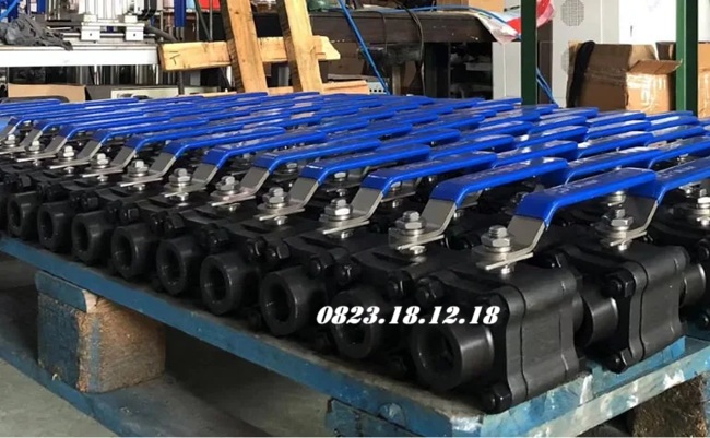 Van bi thép chịu áp cao 4 Van bi thép áp lực cao
