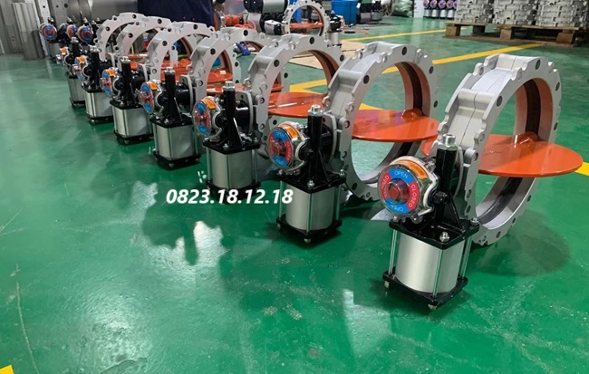 Van bướm silo khí nén