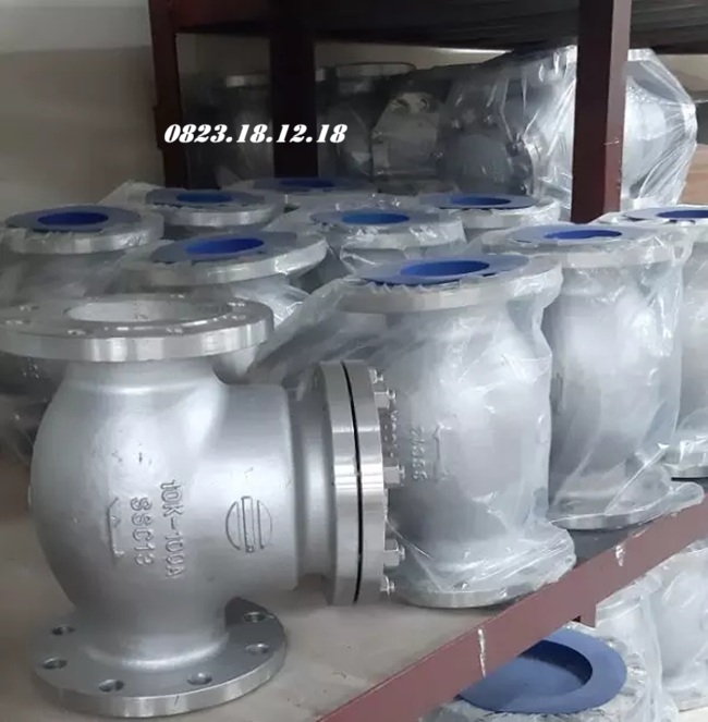Van một chiều inox 8 Van một chiều bằng inox