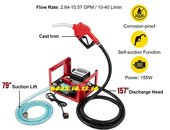 Cấu tạo kit bơm xăng dầu Diesel