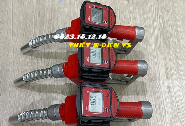 Cò bơm xăng dầu điện tử LCD