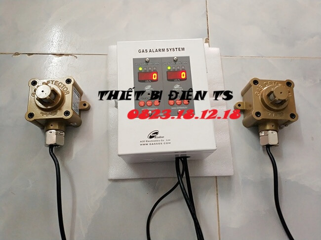 Tủ báo rò gas chống nổ 5 Tủ báo rò gas chống nổ 2 kênh