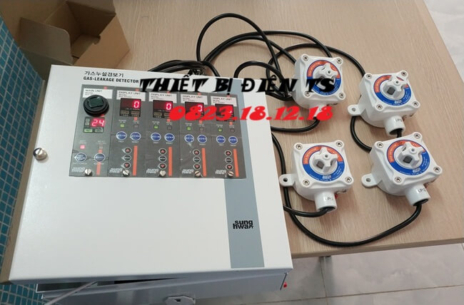 Tủ báo rò gas chống nổ 6 Tủ báo rò gas chống nổ 4 kênh