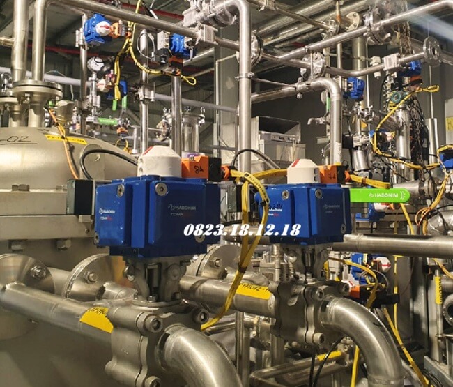 Ứng dụng của van bi điều khiển điện