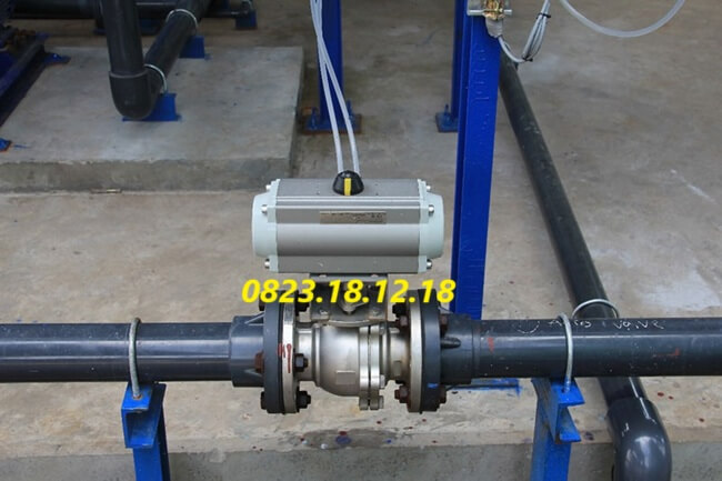 Ứng dụng của van bi điều khiển khí nén 